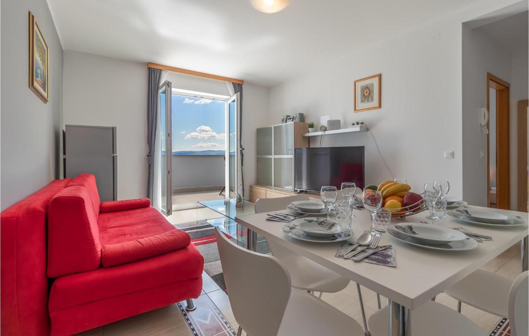 Lovely Apartment In Selce With House Sea View Zewnętrze zdjęcie