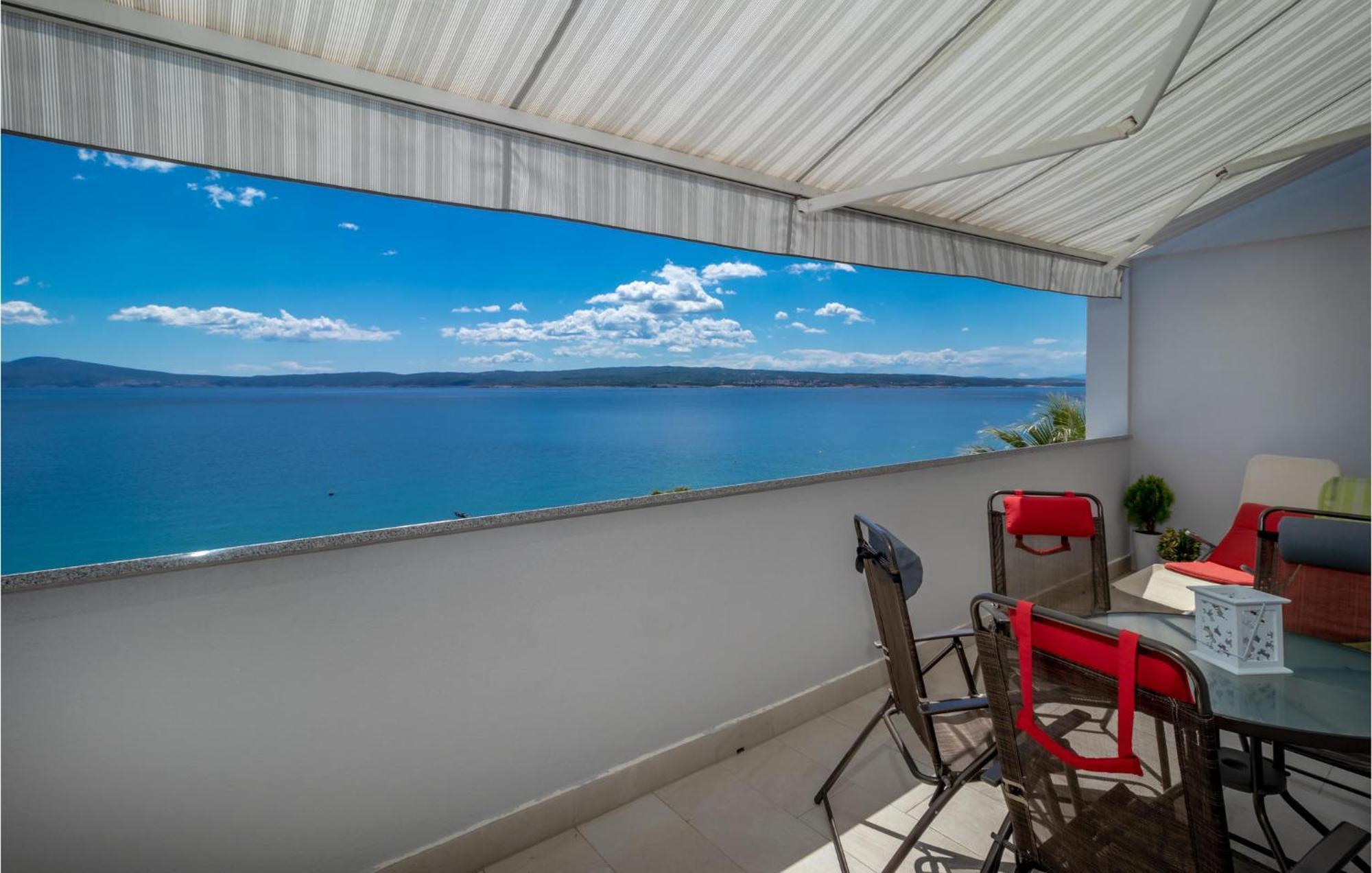 Lovely Apartment In Selce With House Sea View Zewnętrze zdjęcie