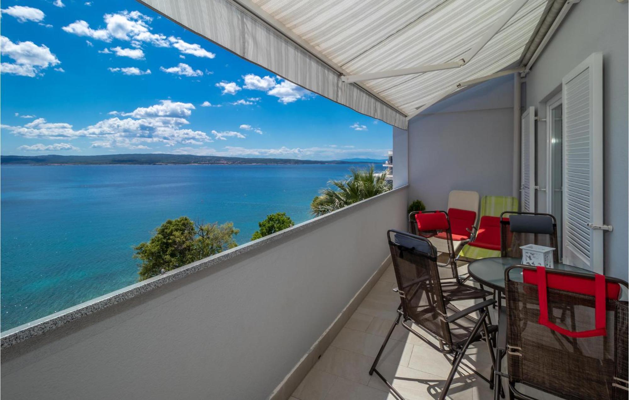 Lovely Apartment In Selce With House Sea View Zewnętrze zdjęcie