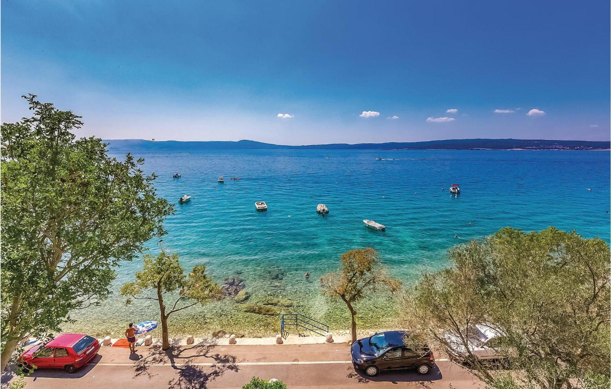 Lovely Apartment In Selce With House Sea View Zewnętrze zdjęcie